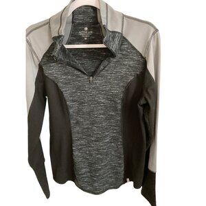 90 Degrees by reflex Jacket tri color zip neck Medium